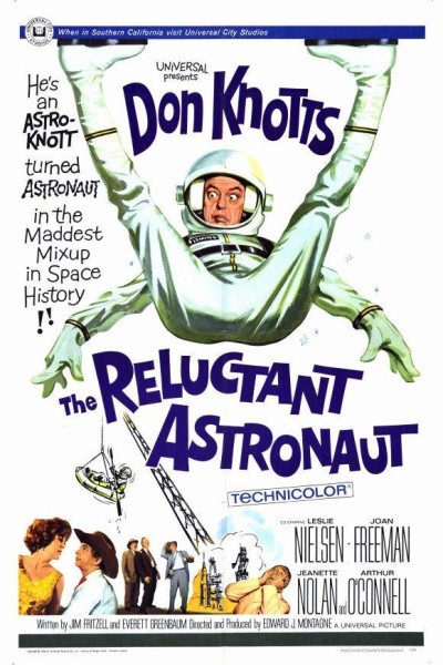 Caratula, cartel, poster o portada de The Reluctant Astronaut