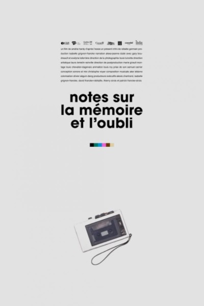 Caratula, cartel, poster o portada de Notes sur la mémoire et l\'oubli