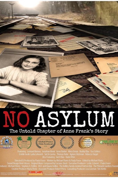 Caratula, cartel, poster o portada de No Asylum: The Untold Chapter of Anne Frank\'s Story