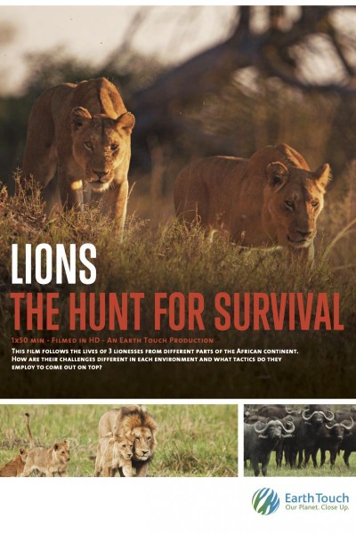 Caratula, cartel, poster o portada de Leones: La lucha por la supervivencia