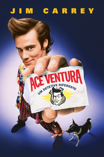 Caratula, cartel, poster o portada de Ace Ventura, un detective diferente