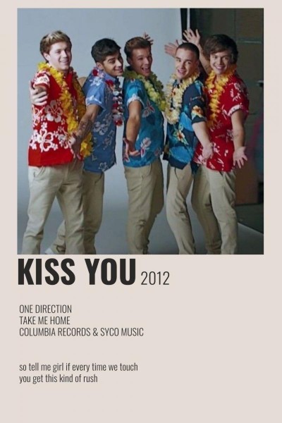 Cubierta de One Direction: Kiss You (Vídeo musical)