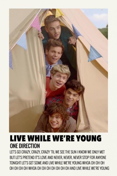 Cubierta de One Direction: Live While We\'re Young (Vídeo musical)