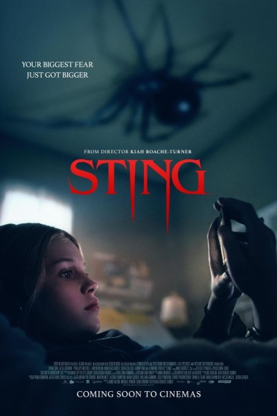 Caratula, cartel, poster o portada de Sting. Araña asesina