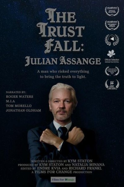 Caratula, cartel, poster o portada de The Trust Fall: Julian Assange