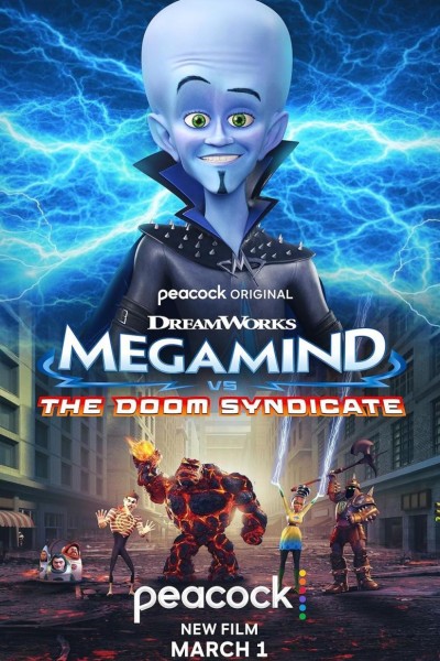 Caratula, cartel, poster o portada de Megamind vs. the Doom Syndicate