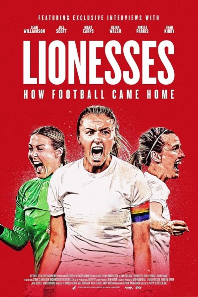 Caratula, cartel, poster o portada de Lionesses: How Football Came Home