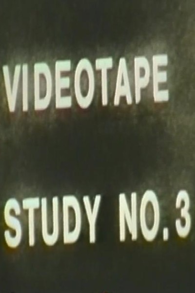 Cubierta de Video Tape Study No. 3