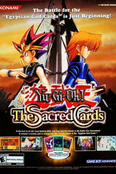 Cubierta de Yu-Gi-Oh! The Sacred Cards