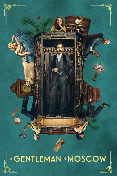 Caratula, cartel, poster o portada de Un caballero en Moscú