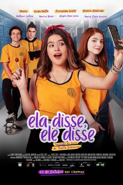 Caratula, cartel, poster o portada de Ela Disse, Ele Disse