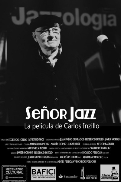 Cubierta de Señor Jazz, la película de Carlos Inzillo