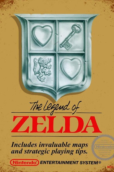 Cubierta de The Legend of Zelda