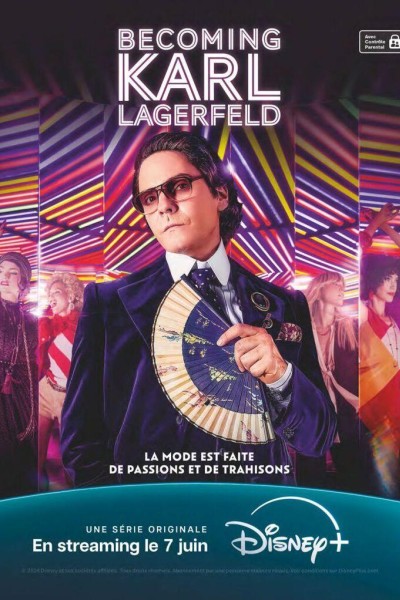 Caratula, cartel, poster o portada de Becoming Karl Lagerfeld