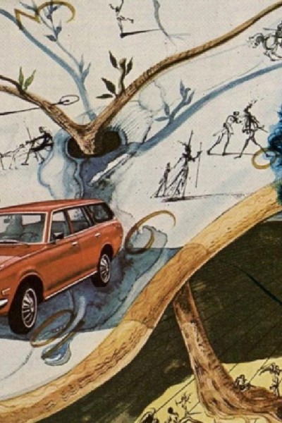 Cubierta de Salvador Dali - Datsun 610 Wagon