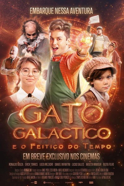 Caratula, cartel, poster o portada de Gato Galactico e o Feitiço do Tempo