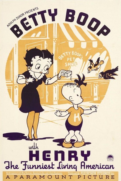 Cubierta de Betty Boop with Henry the Funniest Living American