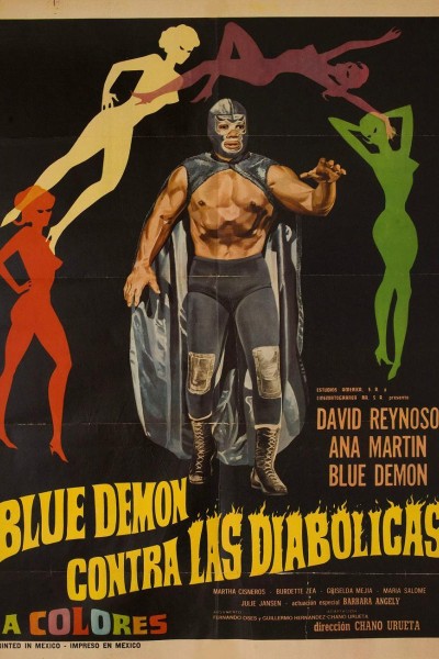 Caratula, cartel, poster o portada de Blue Demon contra las diabólicas