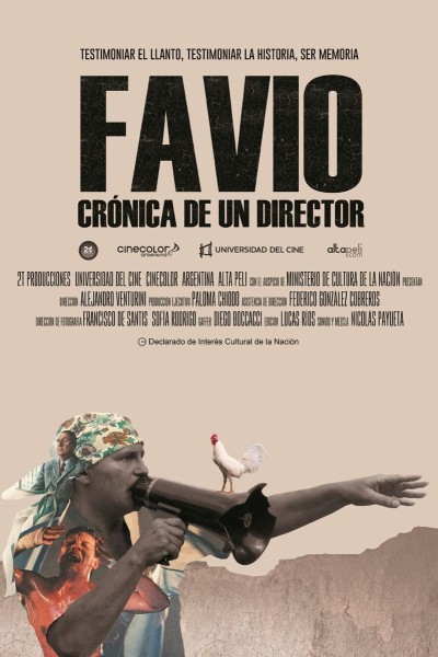 Cubierta de Favio: Crónica de un director