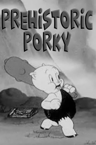 Caratula, cartel, poster o portada de Porky: Prehistoric Porky