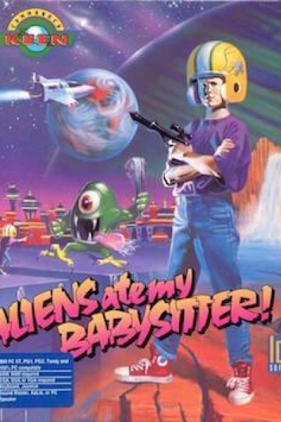 Cubierta de Commander Keen: Aliens Ate My Baby Sitter!
