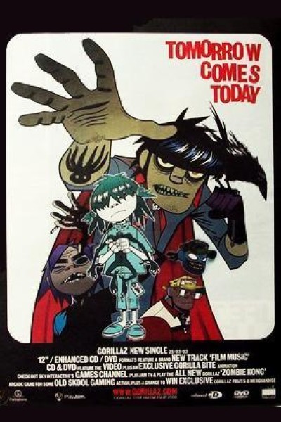 Cubierta de Gorillaz: Tomorrow Comes Today (Vídeo musical)