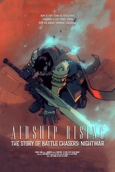 Cubierta de Airship Rising - The Story of Battle Chasers: Nightwar