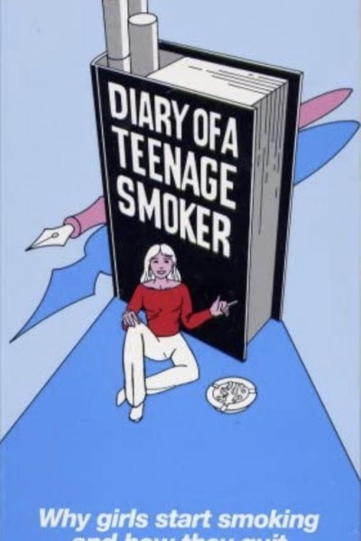Cubierta de Diary of a Teenage Smoker: Why Girls Start Smoking and How They Quit