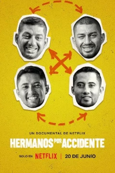 Caratula, cartel, poster o portada de Hermanos por accidente