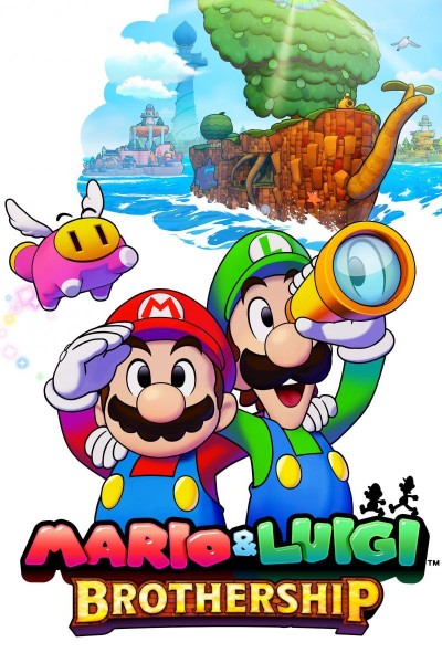 Cubierta de Mario & Luigi: Conexión fraternal