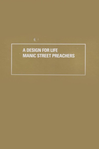 Cubierta de Manic Street Preachers: A Design For Life