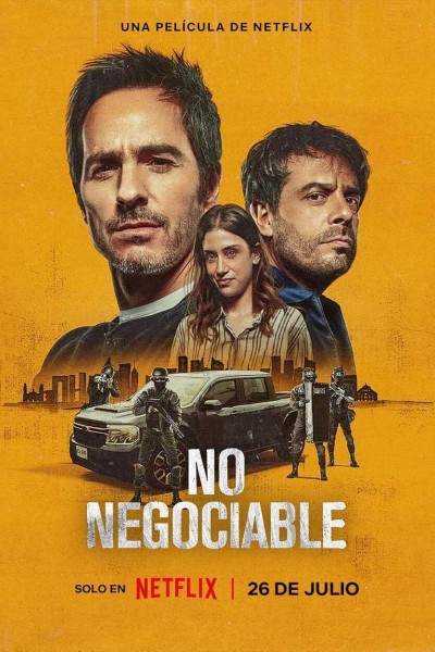 Caratula, cartel, poster o portada de No negociable