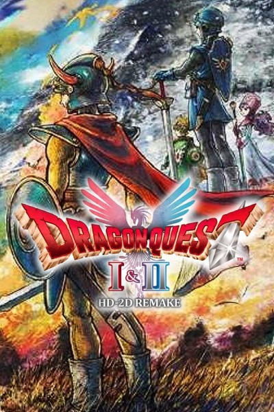 Cubierta de Dragon Quest I & II HD-2D