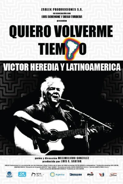 Cubierta de Quiero volverme tiempo: Victor Heredia y Latinoamérica