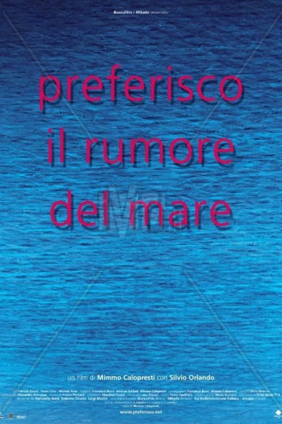 Caratula, cartel, poster o portada de Preferisco il rumore del mare