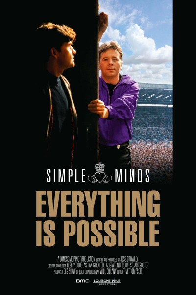 Caratula, cartel, poster o portada de Simple Minds: cuando todo es posible