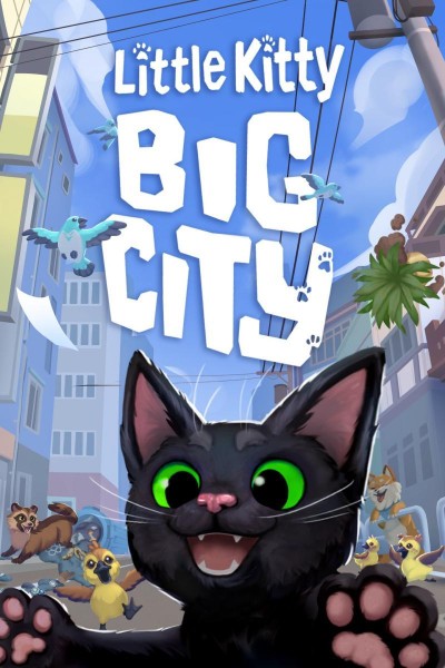 Cubierta de Little Kitty, Big City