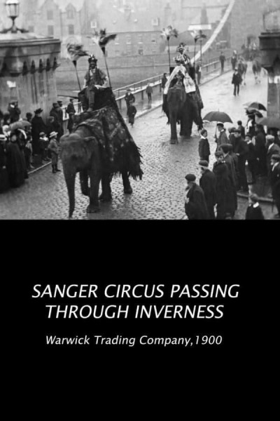 Cubierta de Sanger Circus Passing Through Inverness