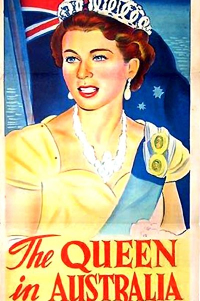 Cubierta de The Queen in Australia