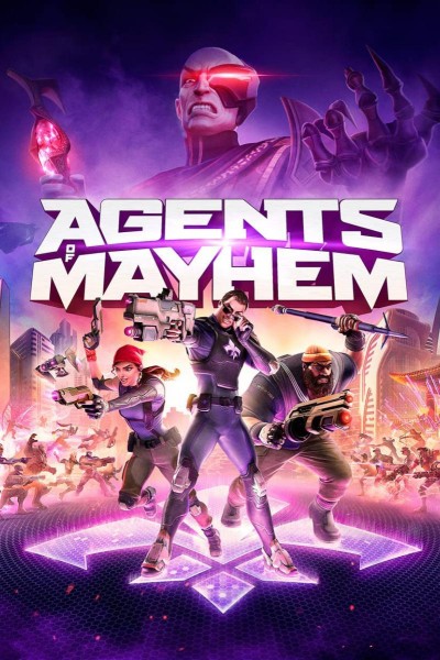 Cubierta de Agents of Mayhem