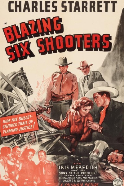 Caratula, cartel, poster o portada de Blazing Six Shooters