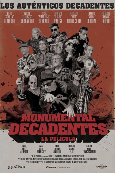 Cubierta de Monumental Decadentes: La película