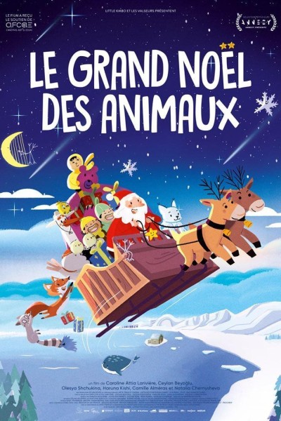 Caratula, cartel, poster o portada de Animal Tales of Christmas Magic