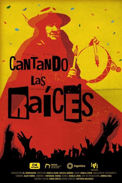 Cubierta de Cantando las raíces