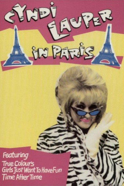 Caratula, cartel, poster o portada de Cyndi Lauper in Paris