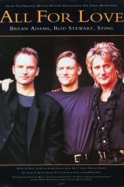 Cubierta de Bryan Adams, Rod Stewart & Sting: All for Love