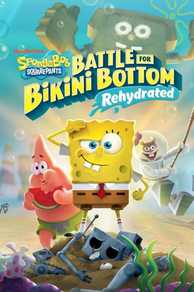 Cubierta de Bob Esponja: Battle for Bikini Bottom - Rehydrated