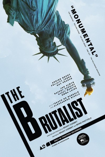 Caratula, cartel, poster o portada de The Brutalist