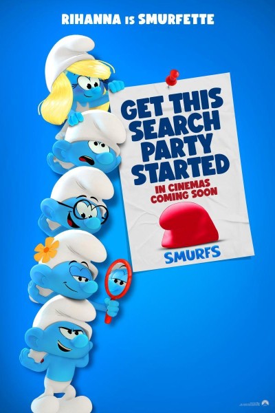 Caratula, cartel, poster o portada de The Smurfs Movie