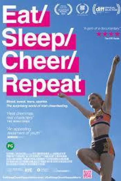 Cubierta de Eat/Sleep/Cheer/Repeat